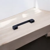 Radus Siyah Metal Kulp 96 mm -9.6 cm Mobilya Çekmece Mutfak Dolabı Dolap Kulpları Kulbu Kulpu - 6