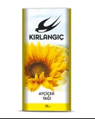 KIRLANGIÇ  5 LT TENEKE AYÇİÇEK YAĞI - 1