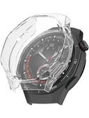 Huawei Watch Gt5 Pro 42MM ile Uyumlu Önü Kapalı Ekran Korumalı Silikon Kılıf - 2