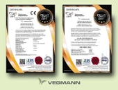 Vegmann Polipropilen (PP) Atlas Gri 3lü Valiz Seti - 6