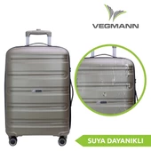 Vegmann Polipropilen (PP) Atlas Gold 3lü Valiz Seti thumbnail 3