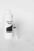 TECPRİNT Epson Uyumlu Wf-7610Dwf 500 ML Siyah Renk Muadil Mürekkep+Enjektör+Eldiven - 1