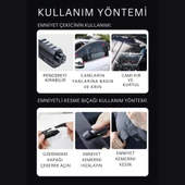 Coofbe Sharp Tool Safety Hammer Emniyet Kemer Kesici Ve Araç Cam Kırıcı Araç Acil Durum Cam Kırıcı - 2