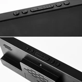 Alfalink Dereceli LED Dijital Masa Saati Termometre Alarm Takvimli - 7