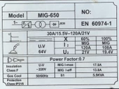 Kaynak Makinası + TAMPLAR MIG-650 Gazsız Gaz Altı Kaynak Makinesi no:260 2 Makina bir arada Gazsız Gazaltı Kablosu Yoktur - 2