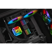 Corsair CW-9060047-WW Icue H115I Elite Capellix 280 MM RGB Fanlı Sıvı İşlemci Soğutucusu thumbnail 3
