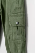 Çift Cepli Kordonlu Jogger Gabardin Erkek Çocuk Pantolon - 5