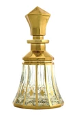 Parfüm Esans Cam Şişesi Gold Boş Esans Cam Şişesi Dekorotif Vitrin Şişesi 150 Ml. X003-150ML-1 - 1