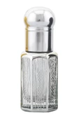 Parfüm Esans Cam Şişesi Silver Boş Esans Şişesi 6 Ml. Premium A110-6ML-2 - 1
