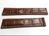 Tag-heuer Uyumlu  22-20 Beyaz Dikişli    Kahverengi   Hakiki dana derisi  (32) thumbnail 4