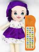 Sesli Dua Öğreten Cihaz Mor Elif Bebek Hediyeli - 1