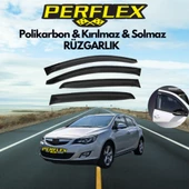 Perflex Polikarbon Kırılmaz Rüzgarlık V2 Mugen  Opel Astra J (2009-2015) - 1