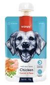 Wanpy Taze Tavuklu Ve Havuçlu  Köpek Et Ezmesi 90 gr - 1