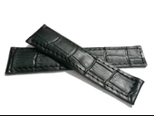 Tag-heuer Uyumlu  22-18 Siyah Dikişli Siyah  Hakiki dana derisi  ( 11 ) thumbnail 1