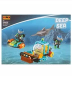 SUN-29432 Sunman 152 Parça Deep Seat Yapı Blokları Eğitici Lego Oyuncak - 2