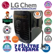 LG Chem GOLD SİYAH MONTAJ DAHİL 12 LİTRE 7 FİLTRE 14 AŞAMA SU ARITMA CİHAZI - 1