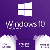 Windows 10 Pro Dijital Lisans Anahtarı 32&64 Bit Tr Key Süresiz - 1