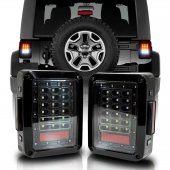 JEEP WRANGLER RUBİCON JK NOKTA LEDLİ FÜME STOP SETİ 2007-2017 - 1