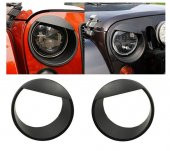 JEEP WRANGLER RUBİCON JK KIZGIN FAR ÇERÇEVESİ SETİ SAĞ-SOL - 2