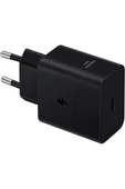 Samsung EP-T4511X Type-C Süper Hızlı Şarj Cihazı 45W Siyah Samsung Türkiye Garantili - 3