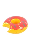 NETAVANTAJ Donut Karpuz Flamingo 3lü Şişme Havuz Deniz Bardak Tutucu Float Bar Set - 4