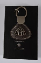 MERCEDES MAYBACH DERİ ANAHTARLIK KAHVERENGİ - 4