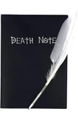 Köstebek Death Note Defter Ve Tüylü Kalem Anıme Defter - 3