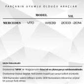 Mercedes W639 Vito, Mixto için Arka Silecek Dişlisi - 2