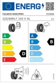 Falken Eurowinter HS02 Pro 225/60R17 103V XL M+S 3PMSF 4x4 Kış Lastiği (Üretim Yılı: 2023) thumbnail 3