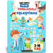 Cırt Cırtlı Kodlamalı EŞLEŞTİRME YAZ-SİL Kitabı - 1