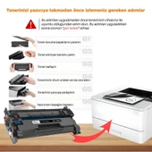 Hp 151X W1510X Muadil Toner - Çipli 4'lü Paket / 4003dn / 4003dw / 4003n / MFP 4103 / 4103fdn - 4