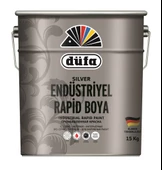 Düfa Rapid Endüstriyel Boya İpek Mat Ral 9011 Siyah 15 Kg - 1