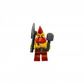 Lego Minifigür - Seri 17 - 71018 - 10 Battle Dwarf - 1
