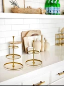 The Mia SNM0188 Pasta & Kek Servisi Gold 20x14 Cm - 2