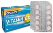 Osende Vitamin B12 30 Tablet ( Metilkobalamin Formunda ) - 1