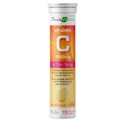 Suda Vitamin Vitamin C 1000mg + Zinc 5 mg 15 Efervesan - 1