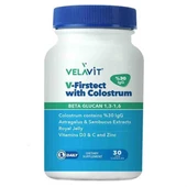 Velavit V-Firstect with Colostrum Takviye Edici Gıda 30 Tablet - 1