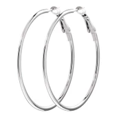 Kadın 316 L Çelik 6 cm Halka Küpe thumbnail 3