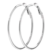 Kadın 316 L Çelik 4 cm Halka Küpe thumbnail 3