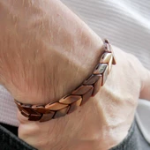 Doğal Kuka Ağacı Erkek Asansörlü Bileklik eub63 thumbnail 1