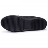 Woggo Pnt 373057 Cilt Günlük Taşlı Simli Kadın Ayakkabı Siyah - 7