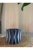 Handmade  Geotmetrik Vazo/ Saksı - 2