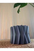Handmade  Geotmetrik Vazo/ Saksı - 1