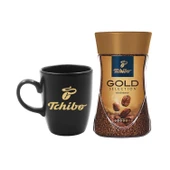 Tchibo Gold Selection Çözünebilir Kahve Kavanoz 100g+Kupa - 1