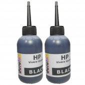 HP C4473 C4480 C4483 (350 351XL) KARTUŞ MÜREKKEP DOLUM SETİ 2X100ML SİYAH Non Oem - 2