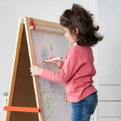SUMUHOME MALA YAZI TAHTASI KALEMİ SİLGİSİ ÇOK RENKLİ 4 ADET - 4