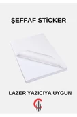 Çözüm Kağıt Şeffaf Etiket A4 25 Adet thumbnail 1