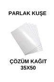 Çözüm Kağıt Parlak Kuşe Gramajlı Kağıt 35X50 Cm 90 Gr - 125 Adet - 1
