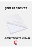 Çözüm Kağıt Şeffaf Etiket A4 100 Adet thumbnail 1