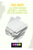 Çözüm Kağıt A2 Çizim Resim Kağıdı 1, Hamur 120 Gr 42x59,4 Cm 100 Adet thumbnail 1